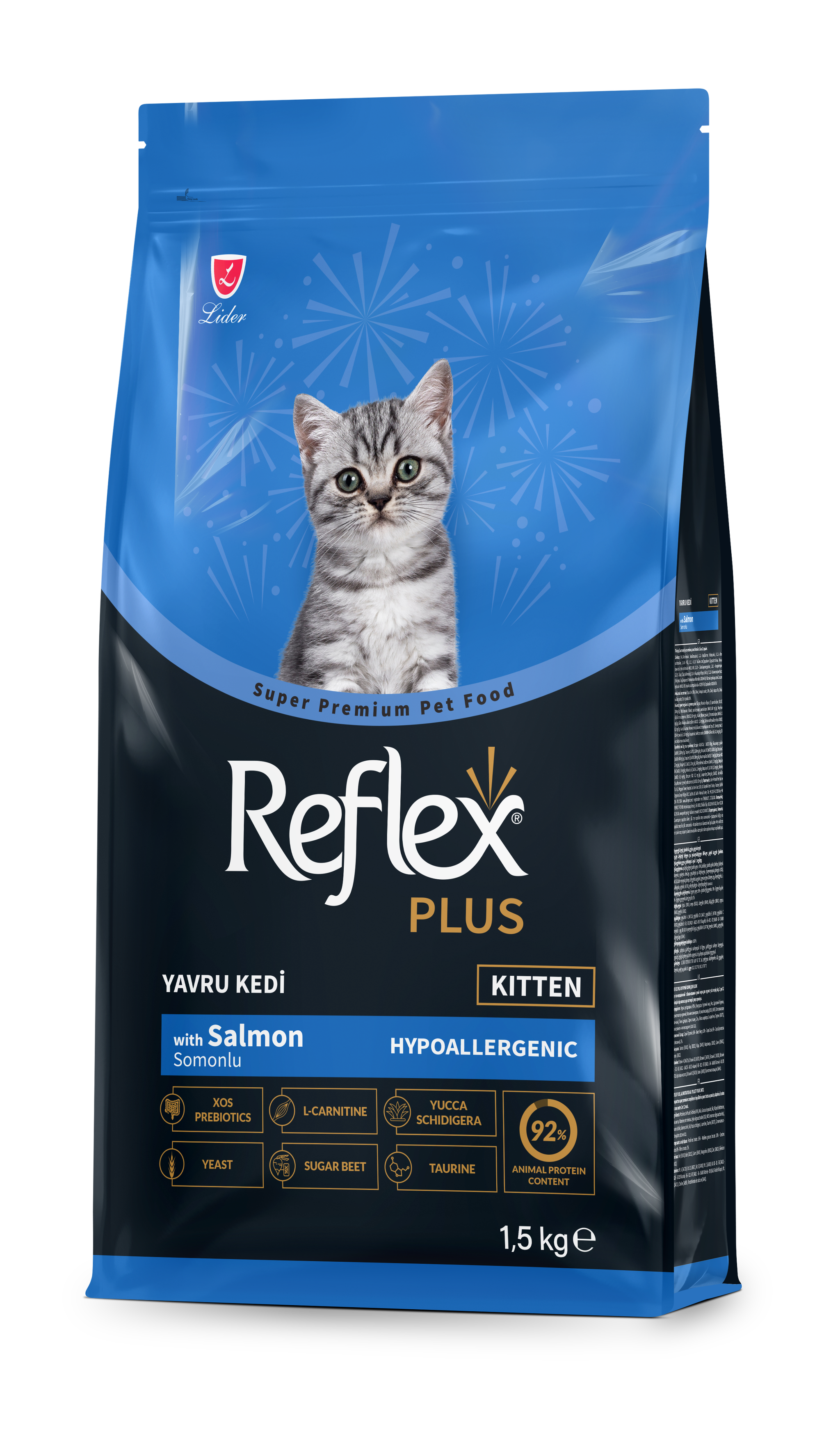 Reflex Plus Cat Food (Hypoallergenic) - 1.5kg_1
