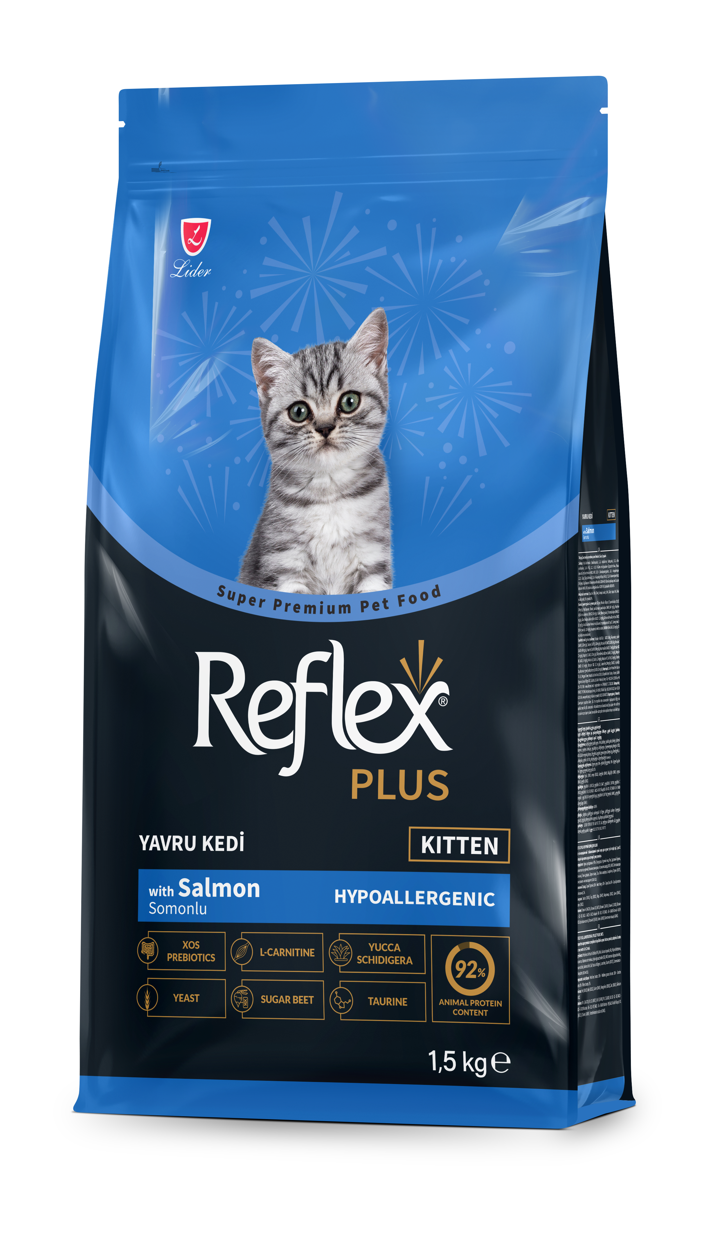 Reflex Plus Cat Food (Hypoallergenic) - 1.5kg_1