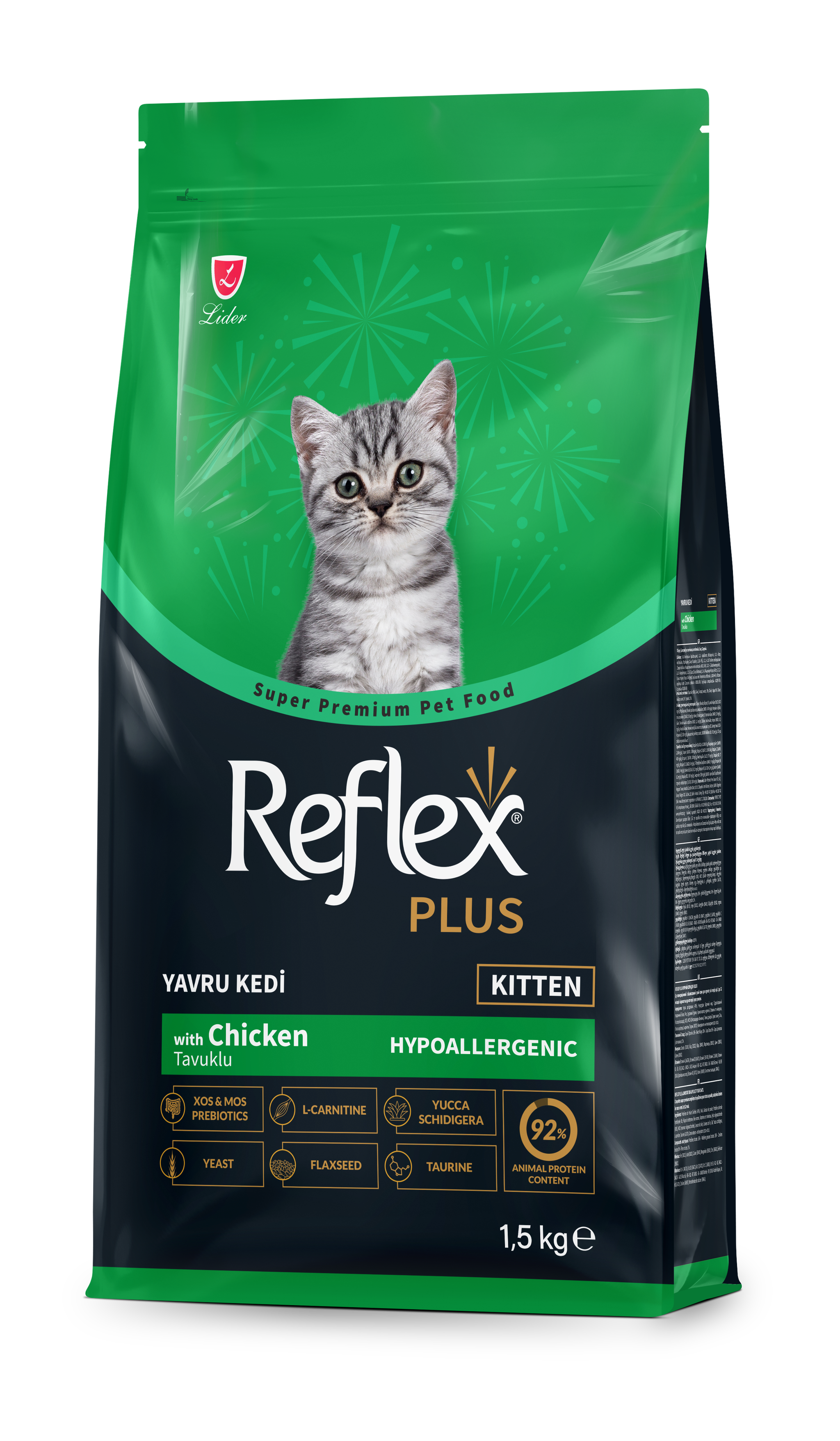 Reflex Plus Cat Food (Hypoallergenic) - 1.5kg_2