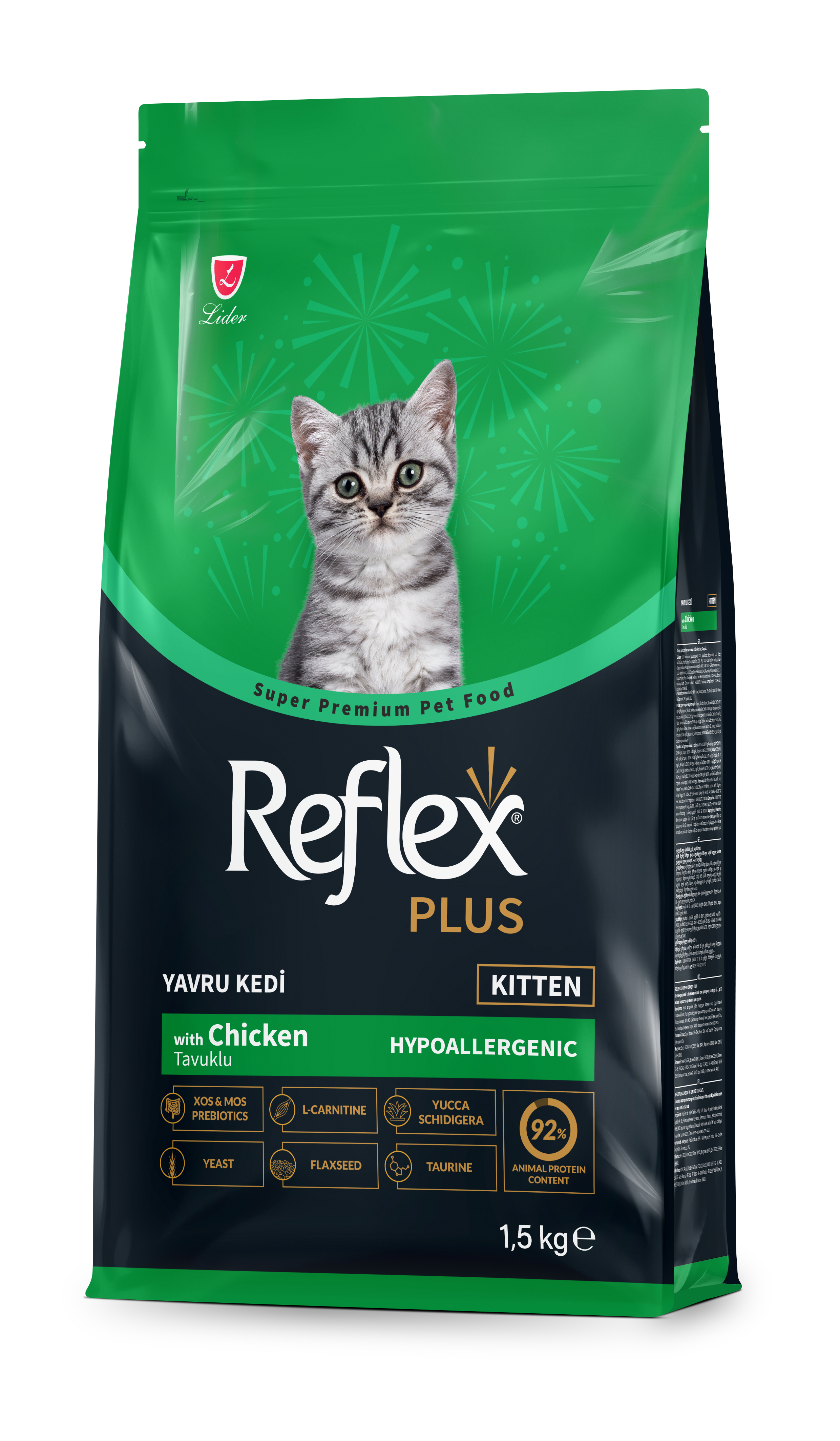 Reflex Plus Cat Food (Hypoallergenic) - 1.5kg_2