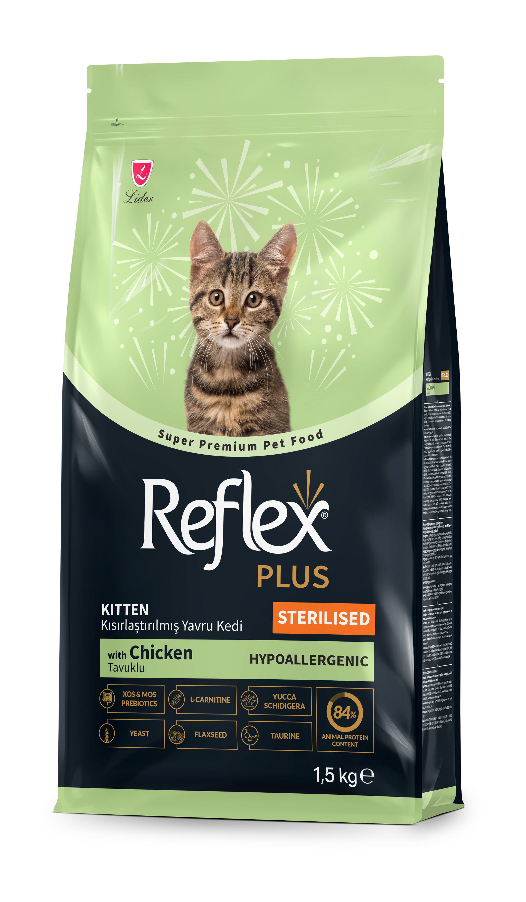 Reflex Plus Cat Food (Hypoallergenic) - 1.5kg_5
