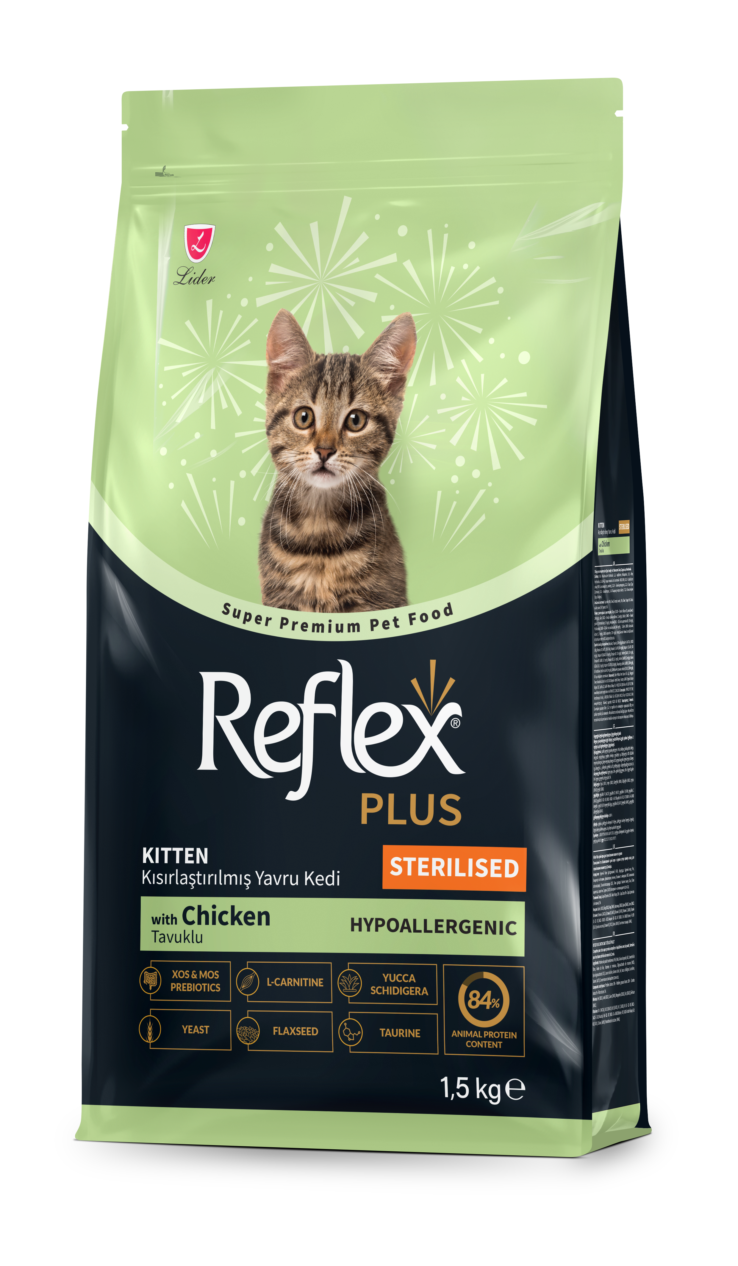 Reflex Plus Cat Food (Hypoallergenic) - 1.5kg_5