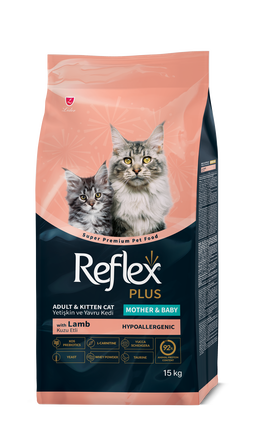 Reflex Plus Adult & Kitten Cat Mother & Baby with Lamb (Hypoallergenic) 