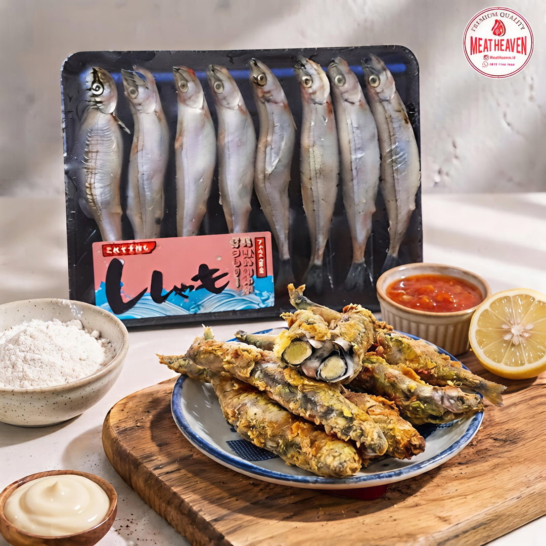 Import Ikan Shisamo/Ikan Capelin 180gr isi 8