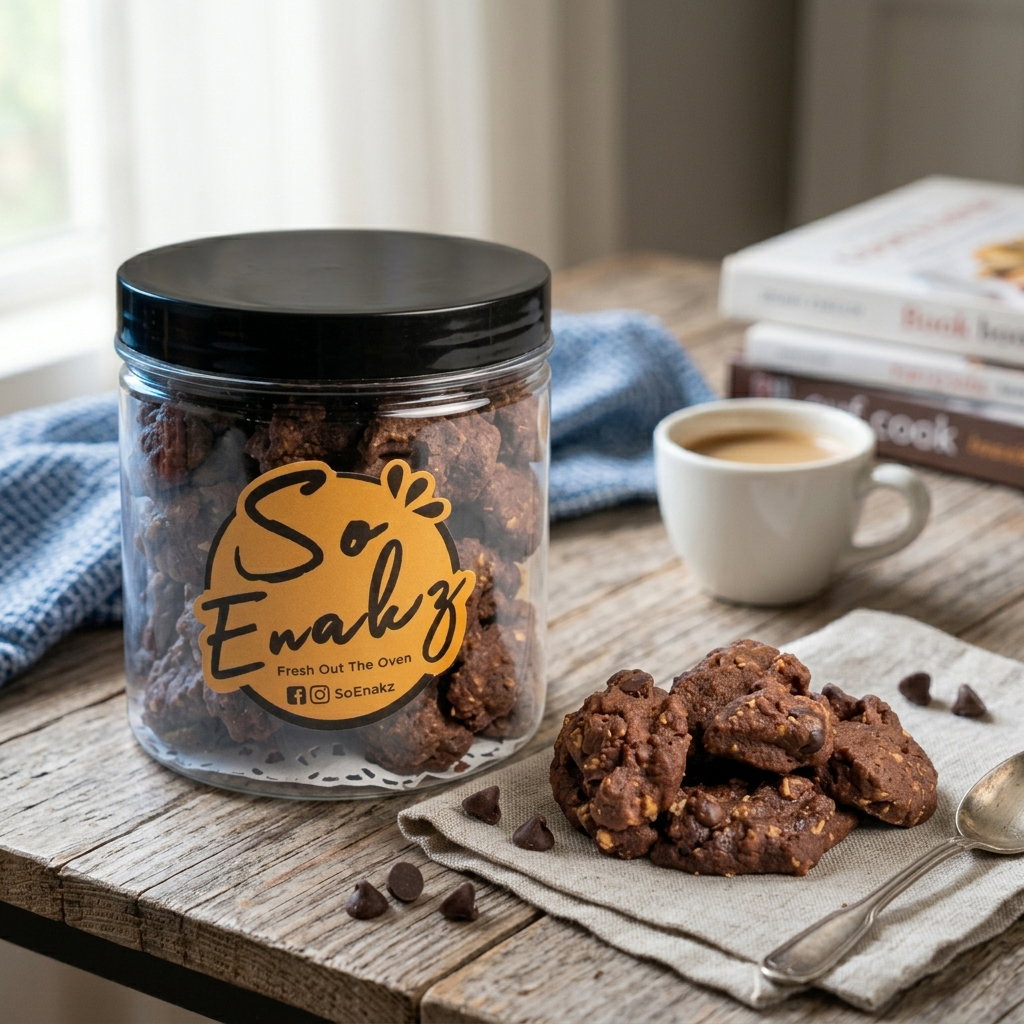 Double Choc Chip Cookies