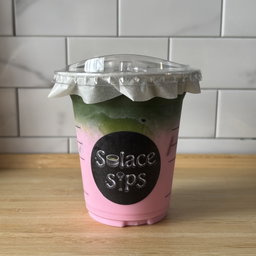 Rose Matcha Latte
