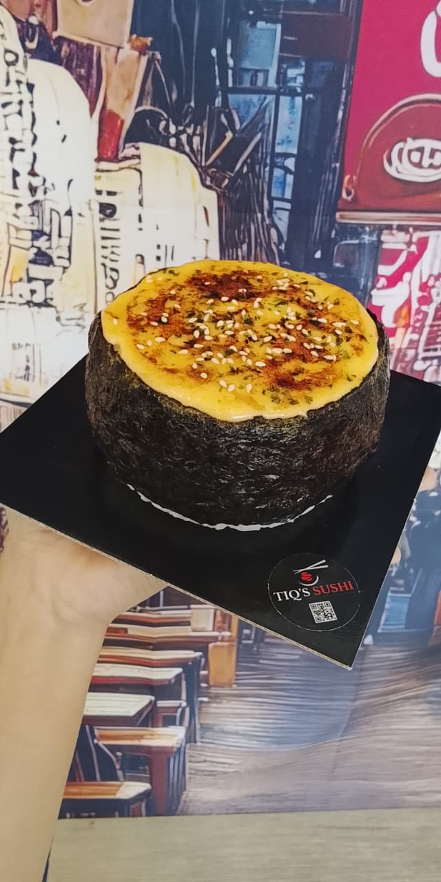 MINI SALMON MENTAI SUSHI CAKE _1