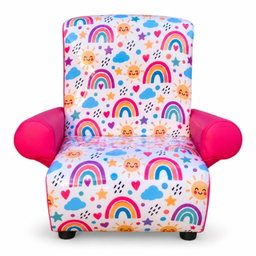 Kidsrock Rainbow Sunshine Junior Chair