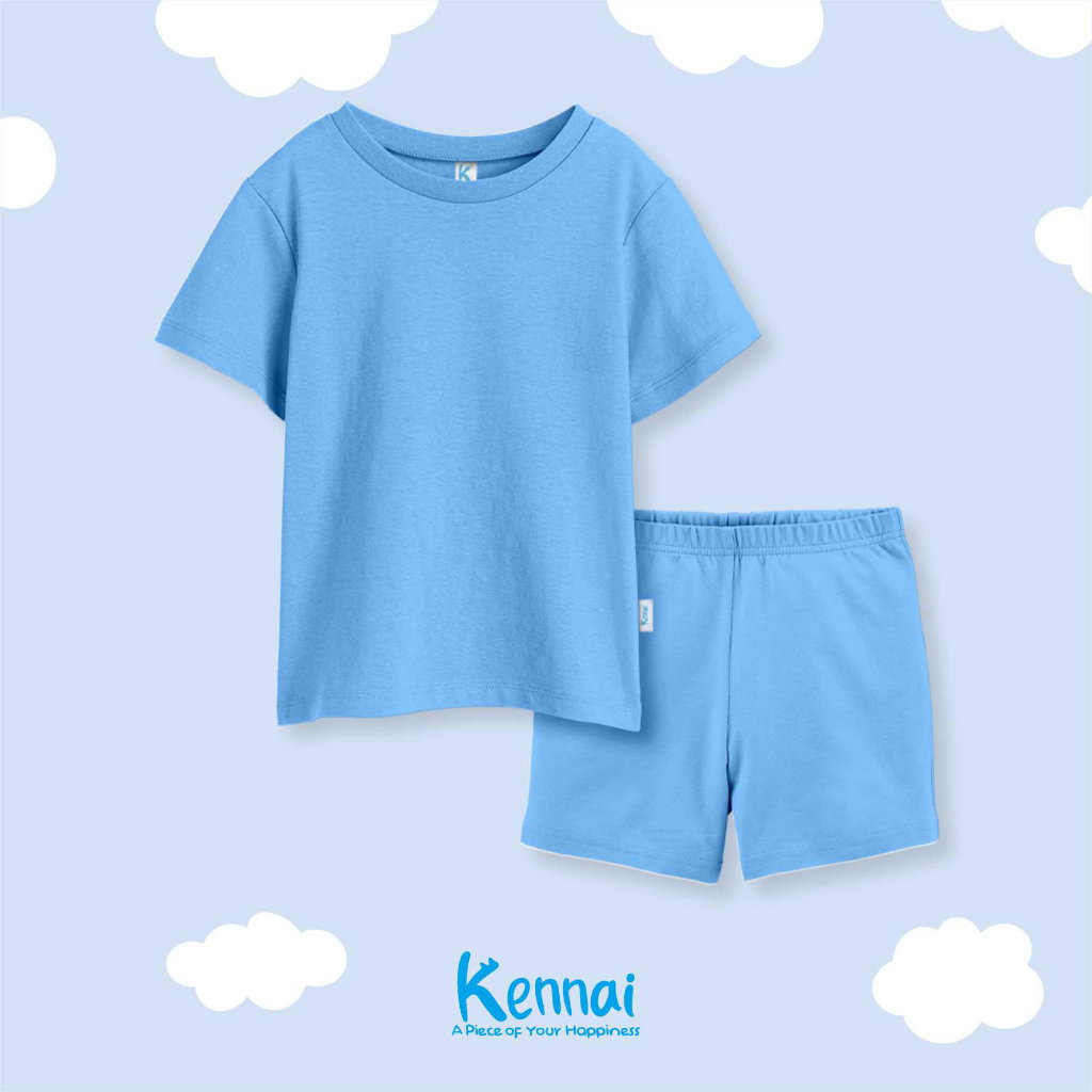 SETELAN PENDEK POLOS BABY BLUE_0