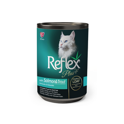 Reflex Plus Wet Cat Food Can 400G (Chunks in Loaf)