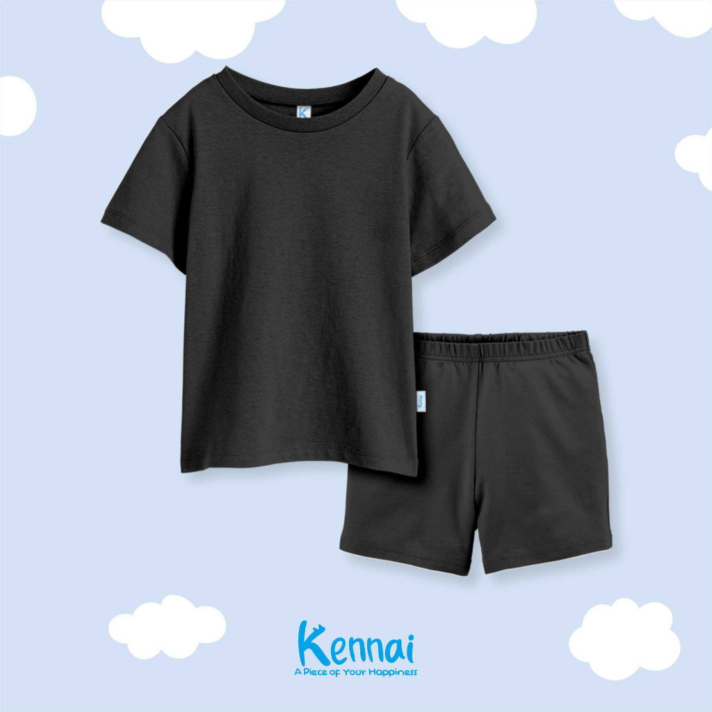SETELAN PENDEK POLOS BLACK