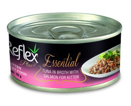 Reflex Plus Essential Wet Cat Food Can 70G