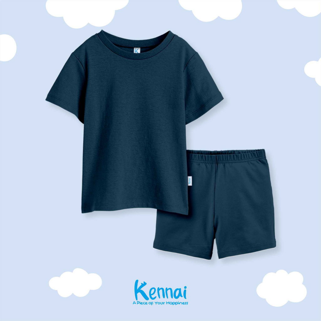 SETELAN PENDEK POLOS ROYAL BLUE
