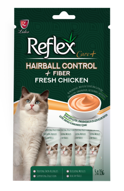 Reflex Care+ Functional Cat Treats - 5x15g