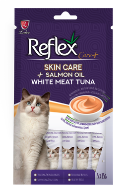 Reflex Care+ Functional Cat Treats - 5x15g