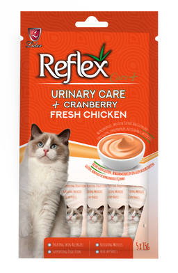 Reflex Care+ Functional Cat Treats - 5x15g
