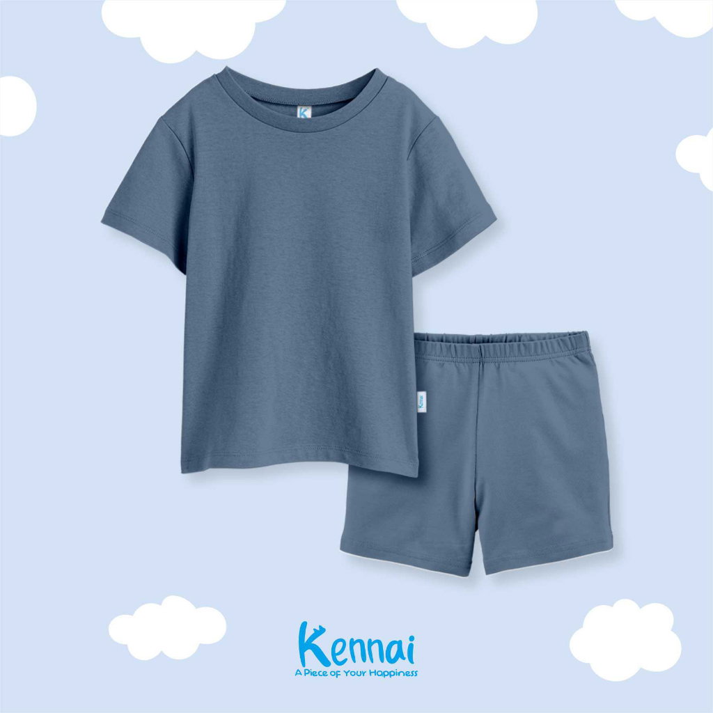 SETELAN PENDEK POLOS BLUE REEF_0