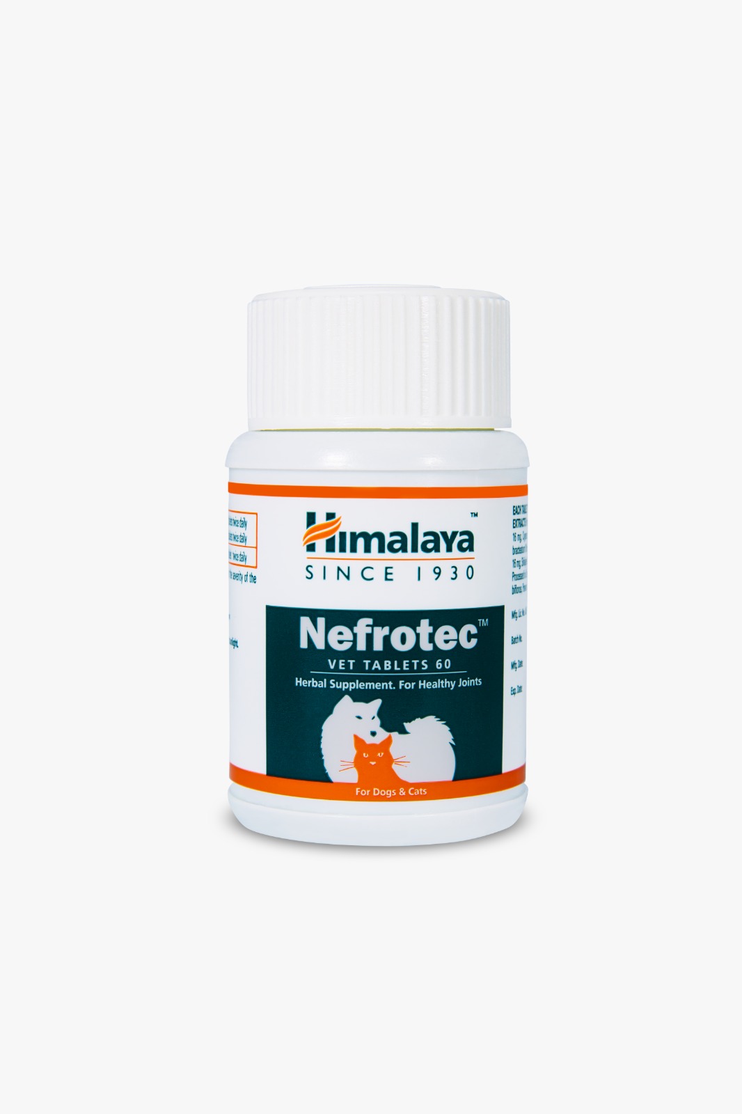 Himalaya Nefrotec Vet Tablets (For Dogs & Cats) - 60 Tablets
