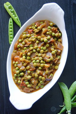 Green peas Masala 