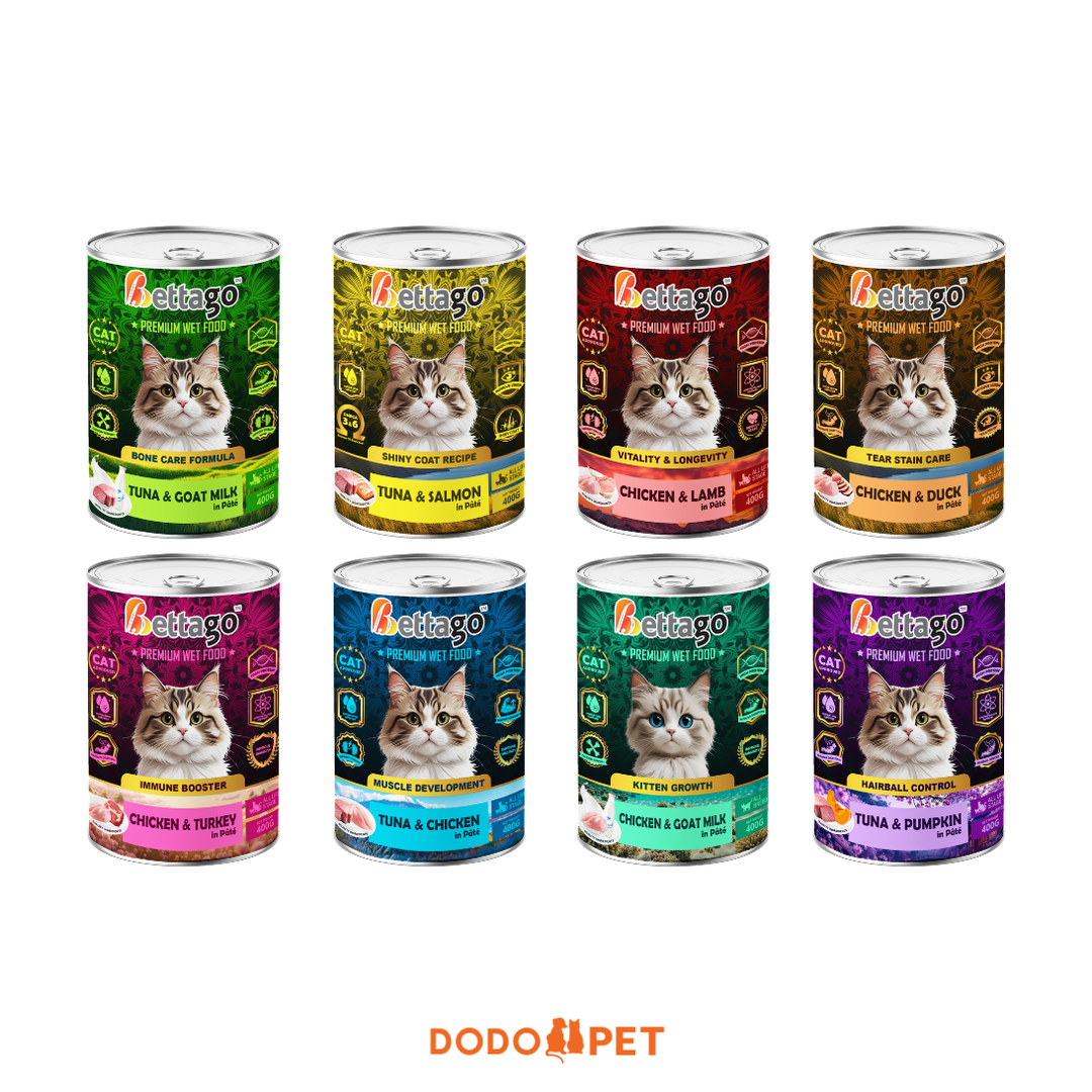 Bettago Premium Wet Cat Food (Pâté) - 400g