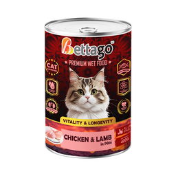 Bettago Premium Wet Cat Food (Pâté) - 400g