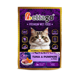 Bettago Premium Wet Cat Food (Pâté) Pouch - 70g