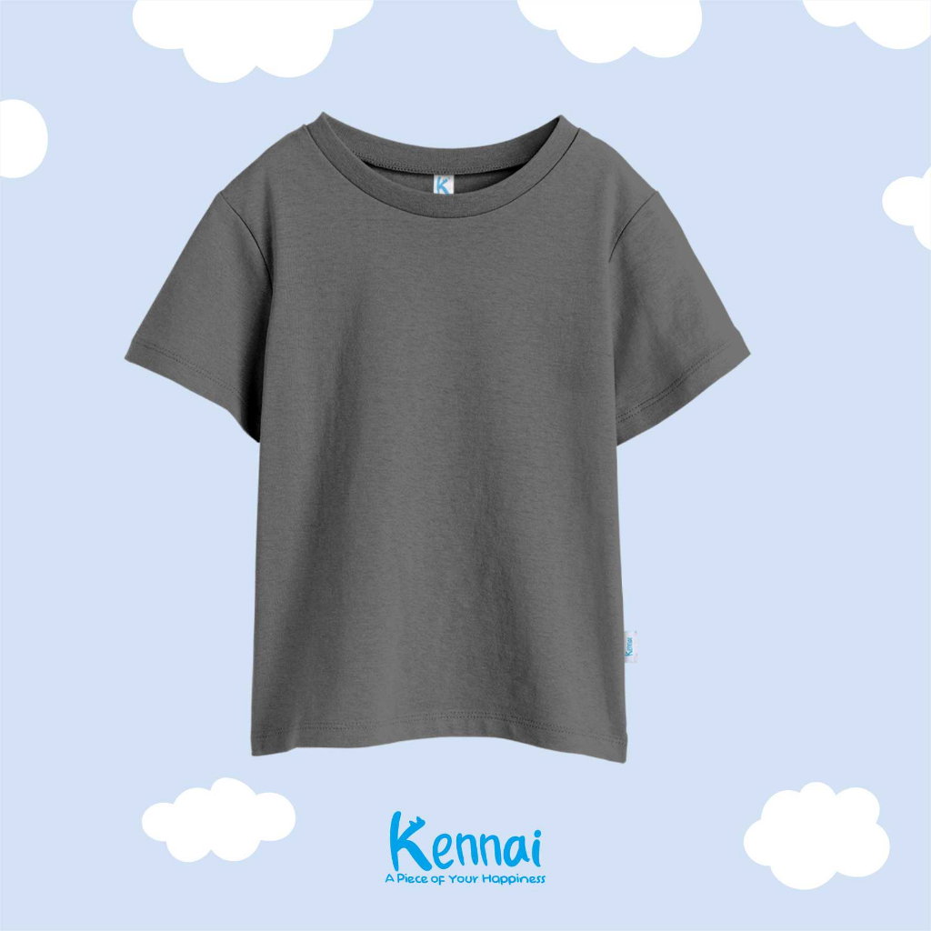 KAOS ATASAN PENDEK POLOS OLD GREY_0