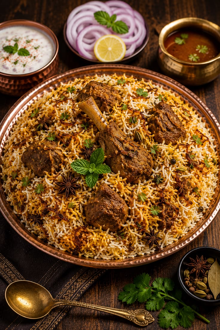 Basmathi Mutton Biryani 