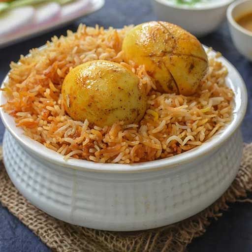 Basmathi Egg Biryani 