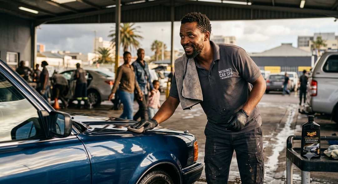 Vehicle Waxing