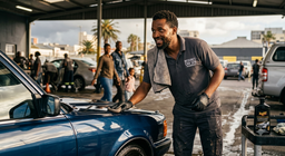 Vehicle Waxing