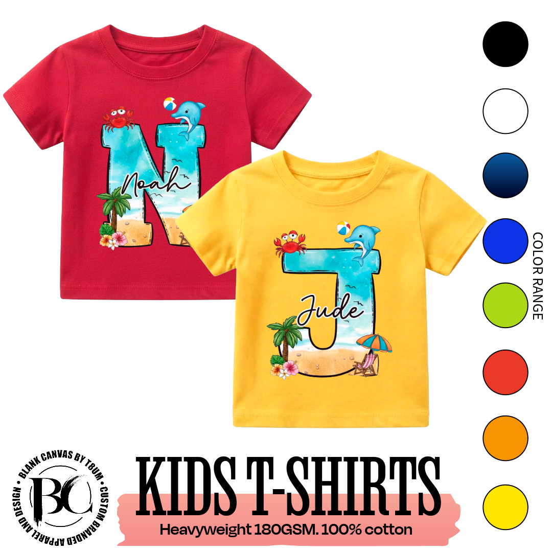 Custom Branded kids t-shirts _0