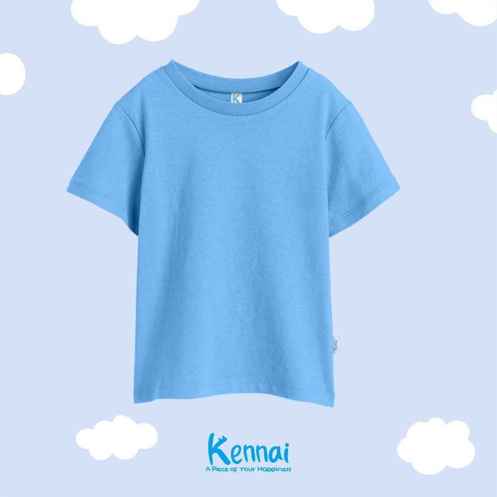 KAOS ATASAN PENDEK POLOS BABY BLUE_0