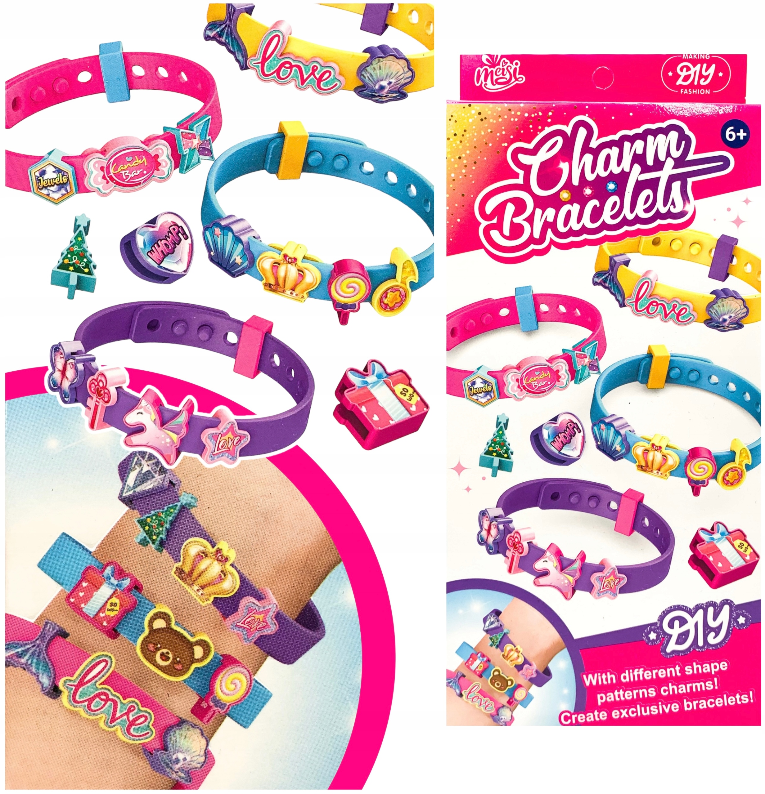  DIY Charm Bracelet Making Kit_0