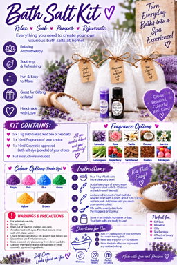 Bath Salt Kit