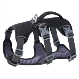 Dog Harness with Handle – Adjustable Reflective Nylon Vest for Small to Large Dogs