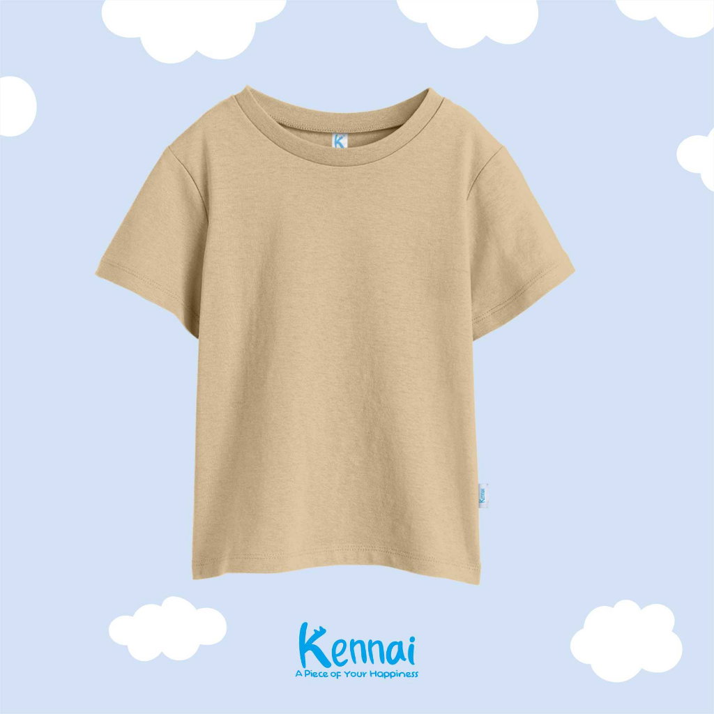 KAOS ATASAN PENDEK POLOS CREAM_0