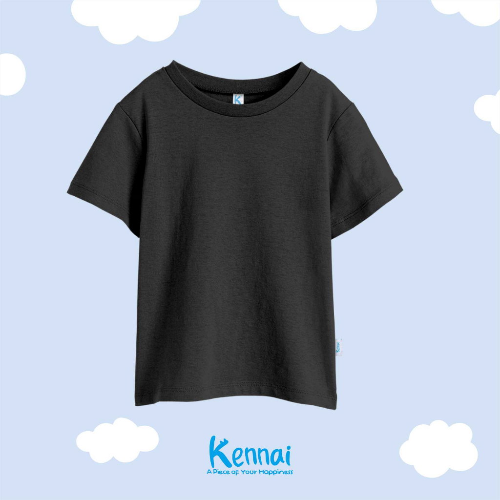 KAOS ATASAN PENDEK POLOS BLACK_0