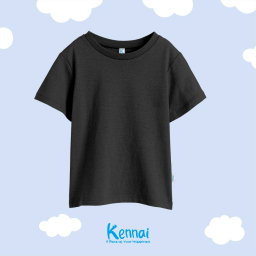 KAOS ATASAN PENDEK POLOS BLACK