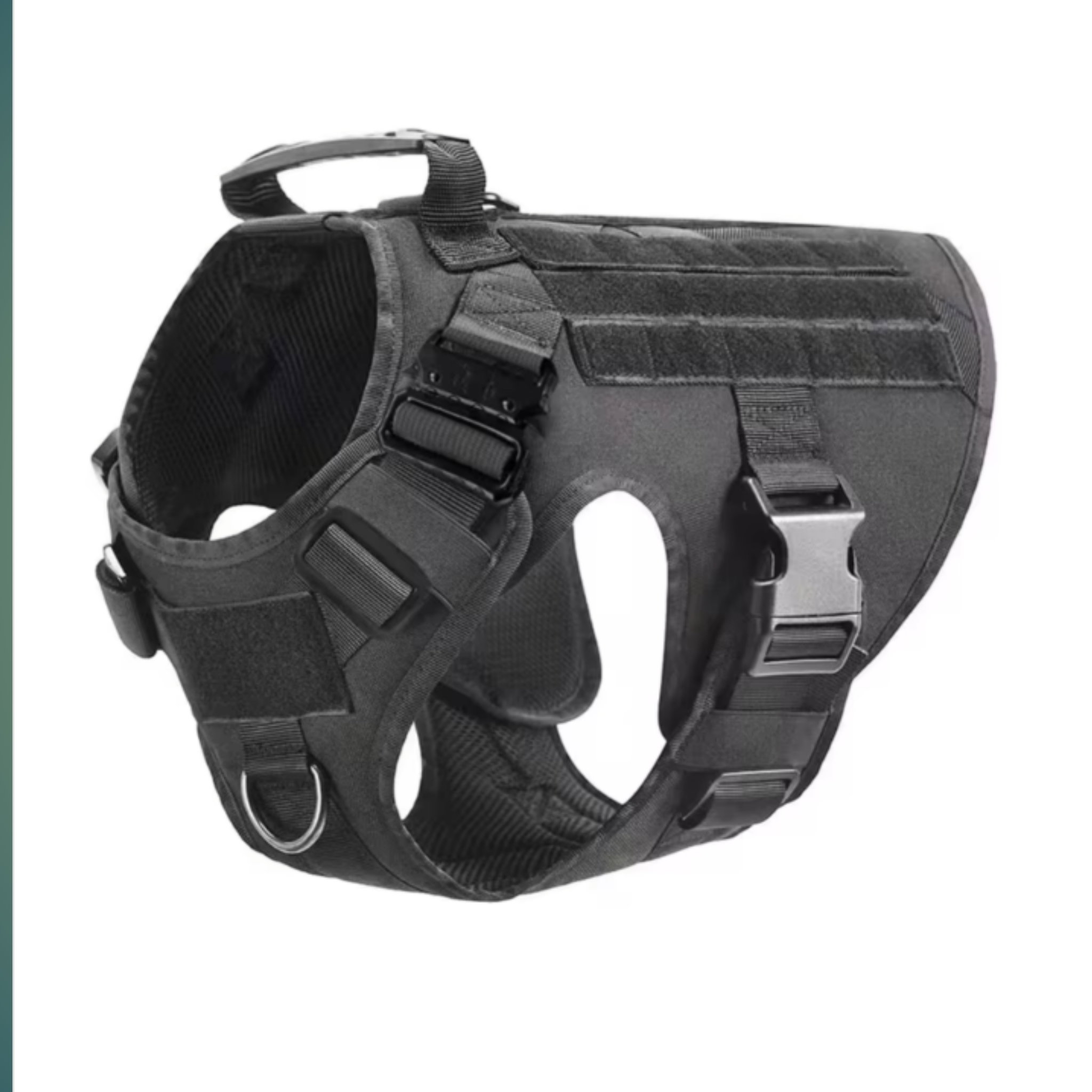 Tactical Dog Harness – No-Pull Military-Style Training Vest for Medium & Large Dogs_0