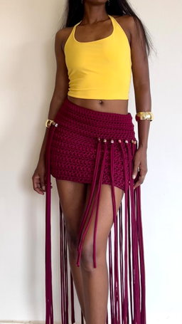 Kusu Crochet Skirt 