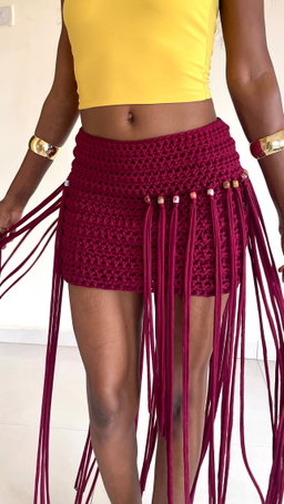 Kusu Crochet Skirt 