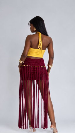 Kusu Crochet Skirt 