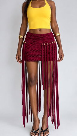Kusu Crochet Skirt 