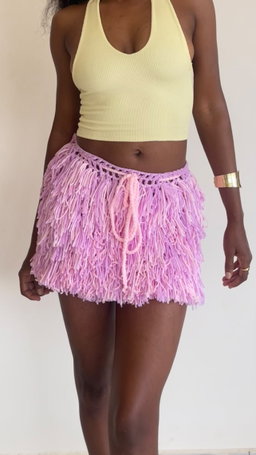 Malia Fringe Skirt 
