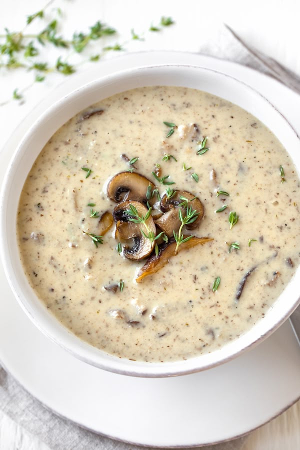 Cream of Mushroom Soup 