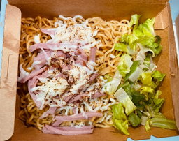 Tues & Thurs - Cheesy Smoked Duck IndoMee