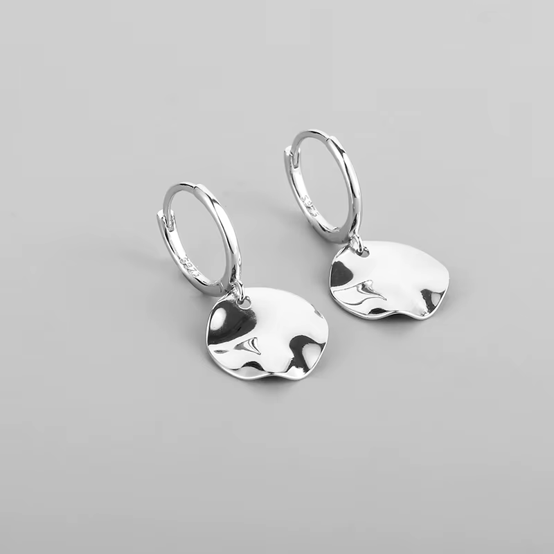 The Irregular Coin Earring