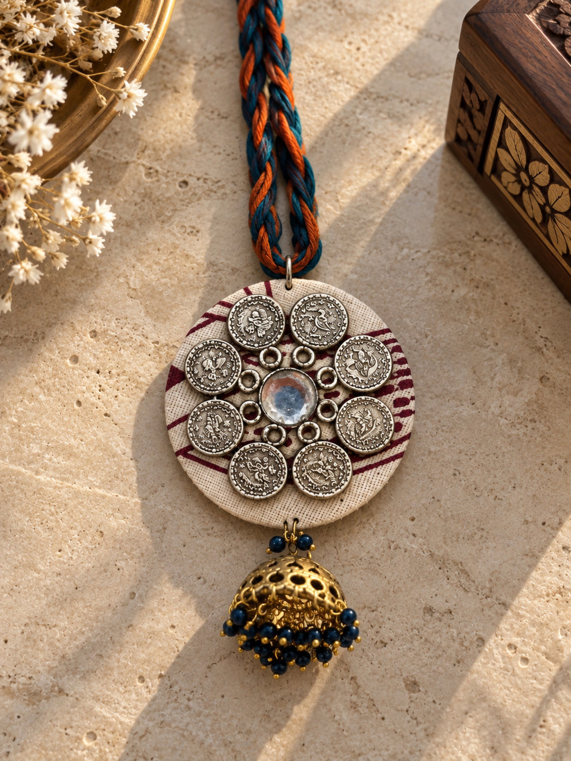 Rangrez Coin Necklace_0