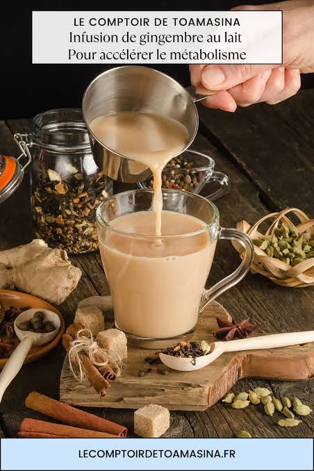 Thé gingembre lait_0